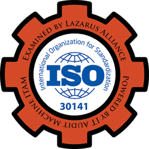 ISO 30141 Internet of Things (IoT) examined and certified by Lazarus Alliance