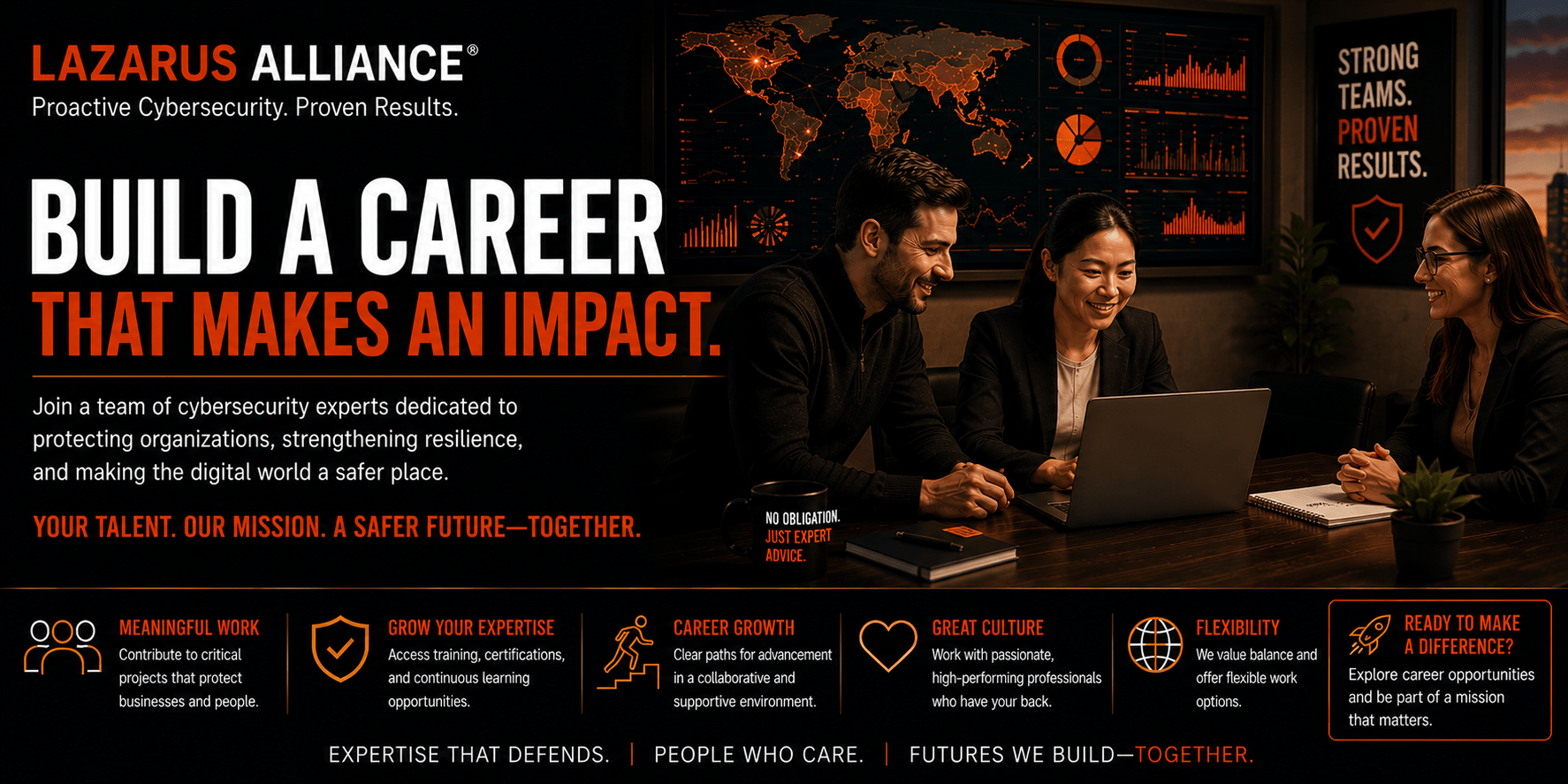 Career opportunities with the Lazarus Alliance