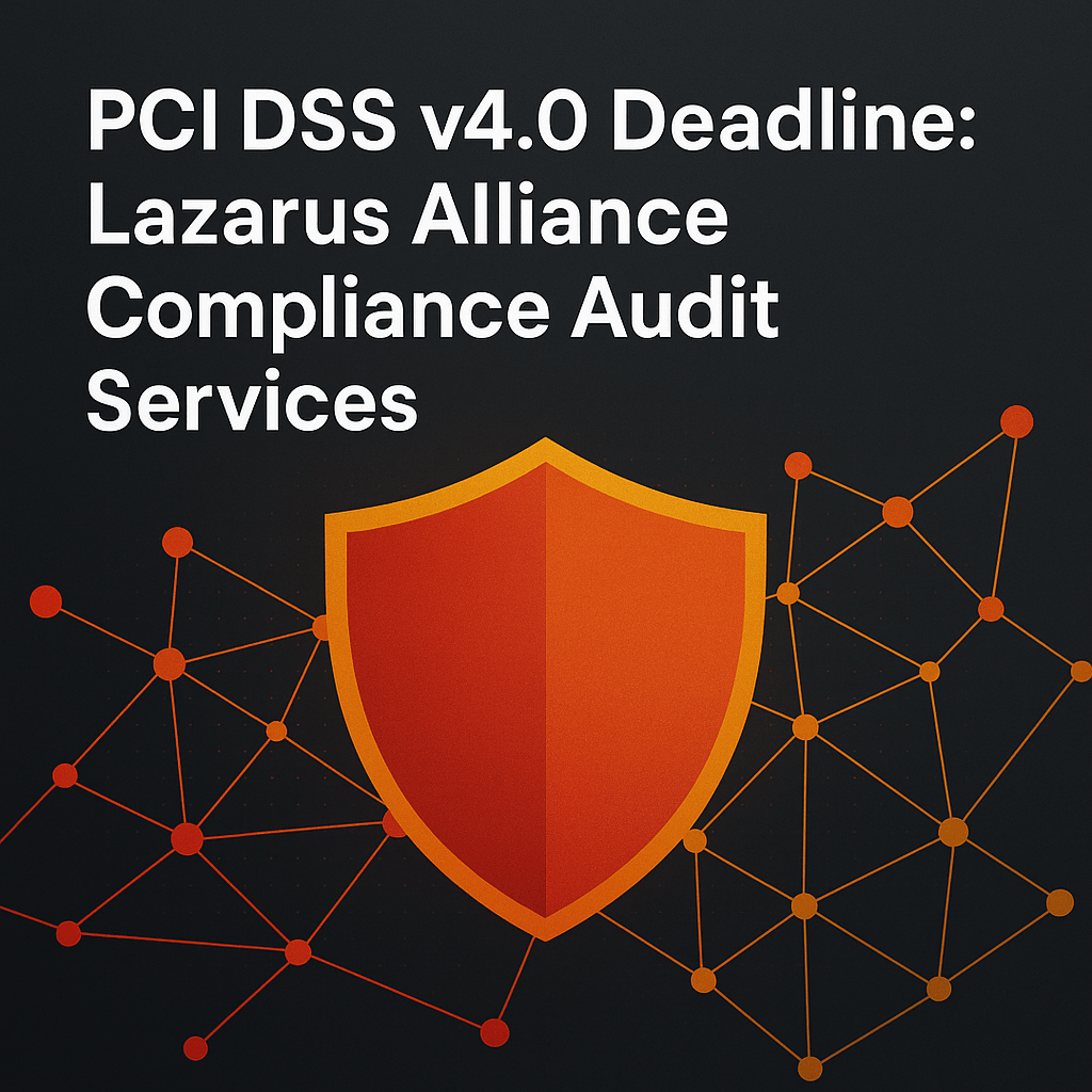 PCI DSS v4.0 Deadline: Lazarus Alliance Compliance Audit Services