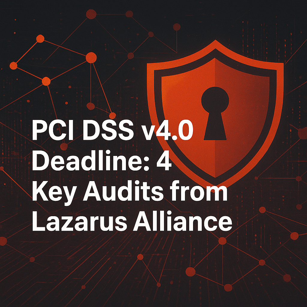 PCI DSS v4.0 Deadline: 4 Key Audits from Lazarus Alliance