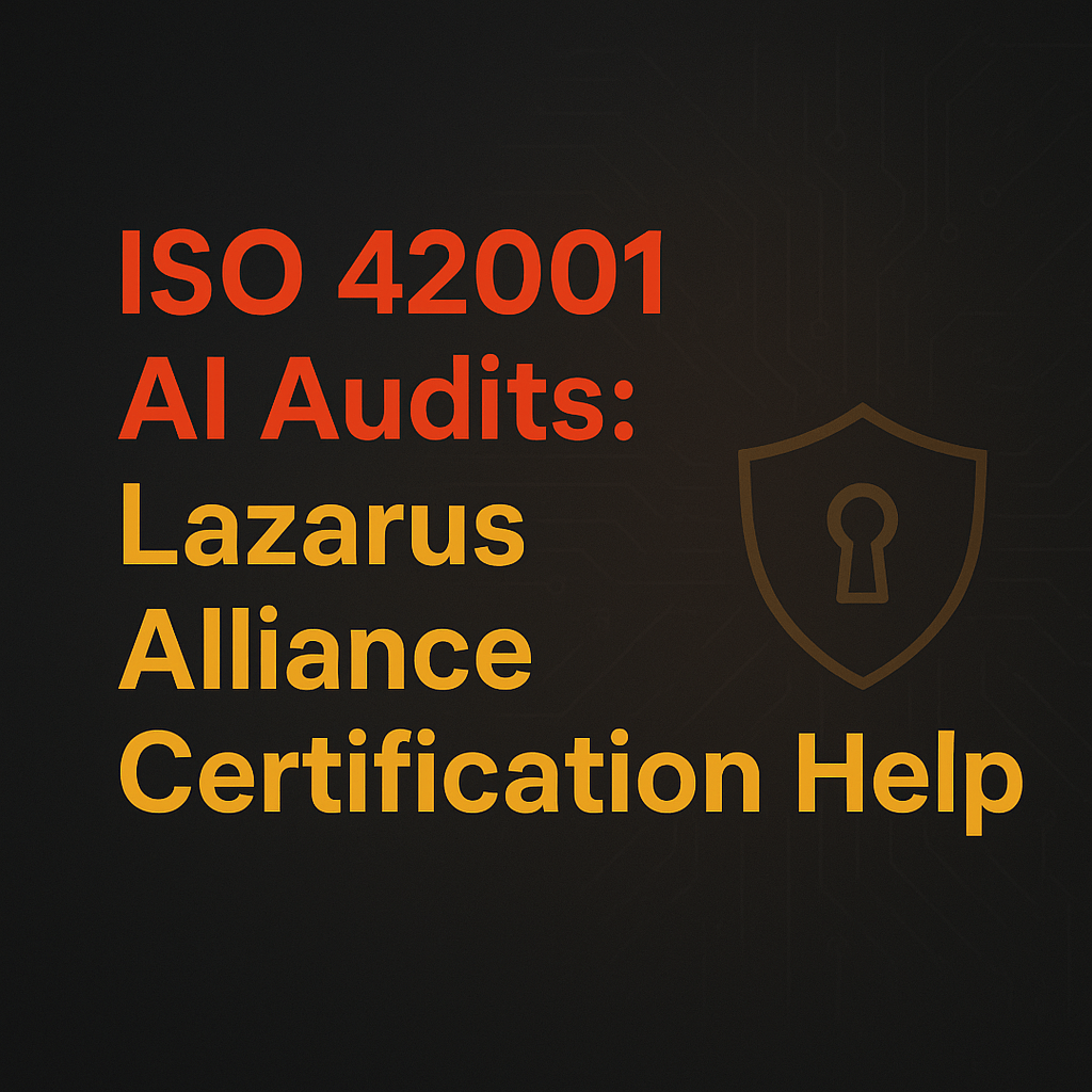 ISO 42001 AI Audits: Lazarus Alliance Certification Help
