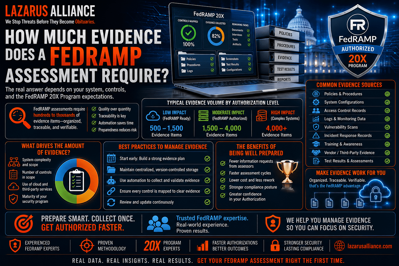 How Much Evidence Does a FedRAMP Assessment Require