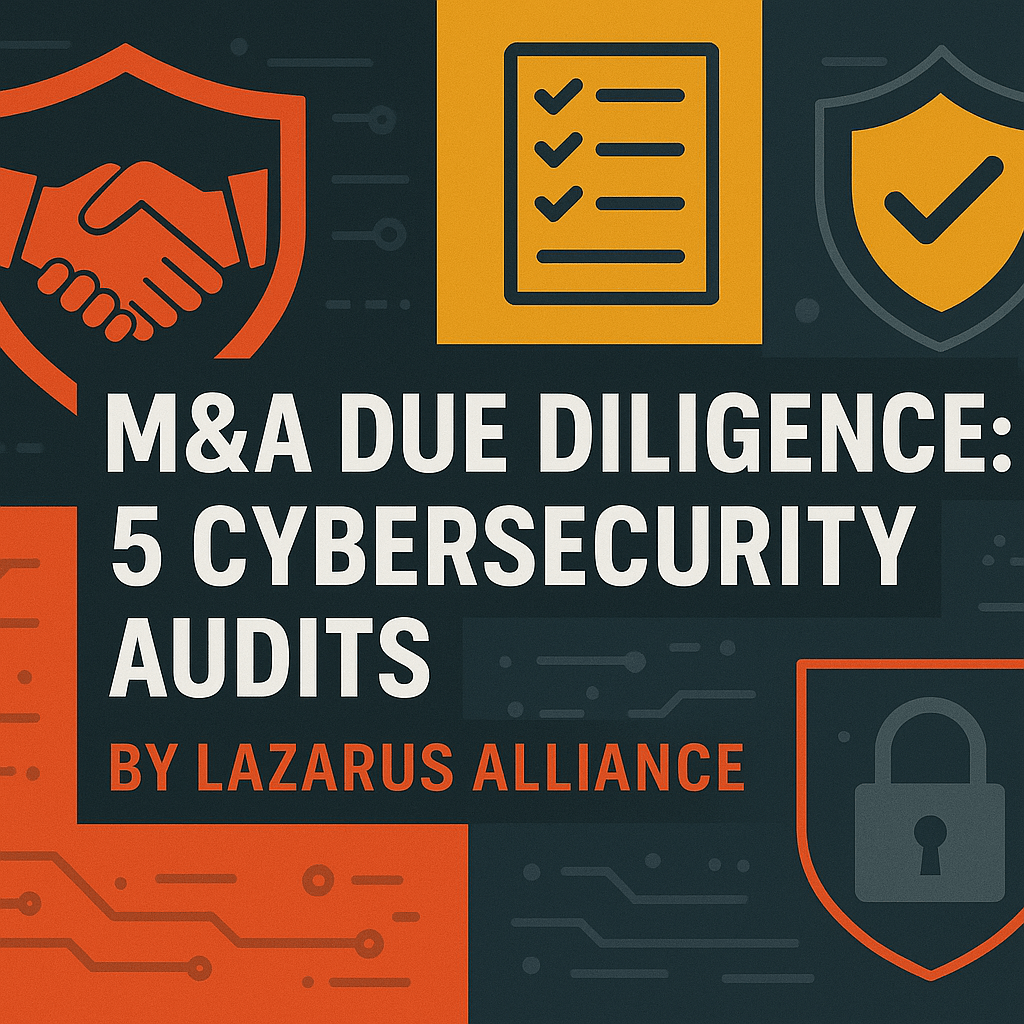 M&A Due Diligence: 5 Cybersecurity Audits by Lazarus Alliance