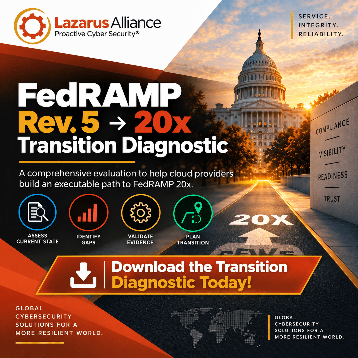 Lazarus Alliance Launches FedRAMP Rev. 5-to-20x Transition Diagnostic