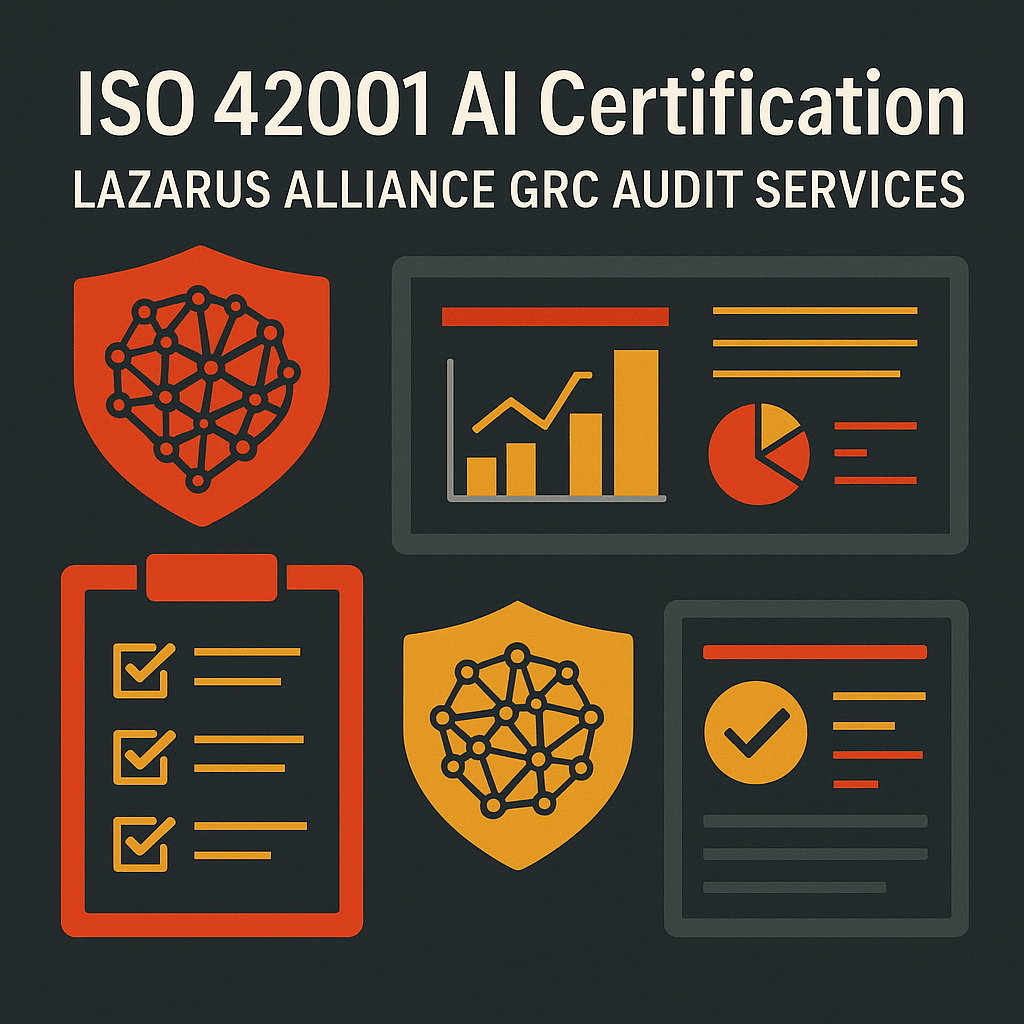 ISO 42001 AI Certification: Lazarus Alliance GRC Audit Services