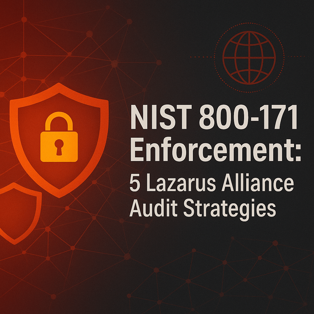NIST 800-171 Enforcement: 5 Lazarus Alliance Audit Strategies