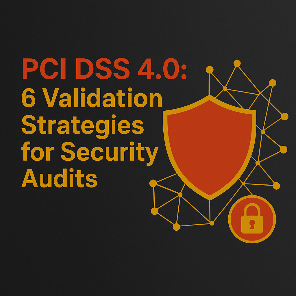 PCI DSS 4.0: 6 Validation Strategies for Security Audits