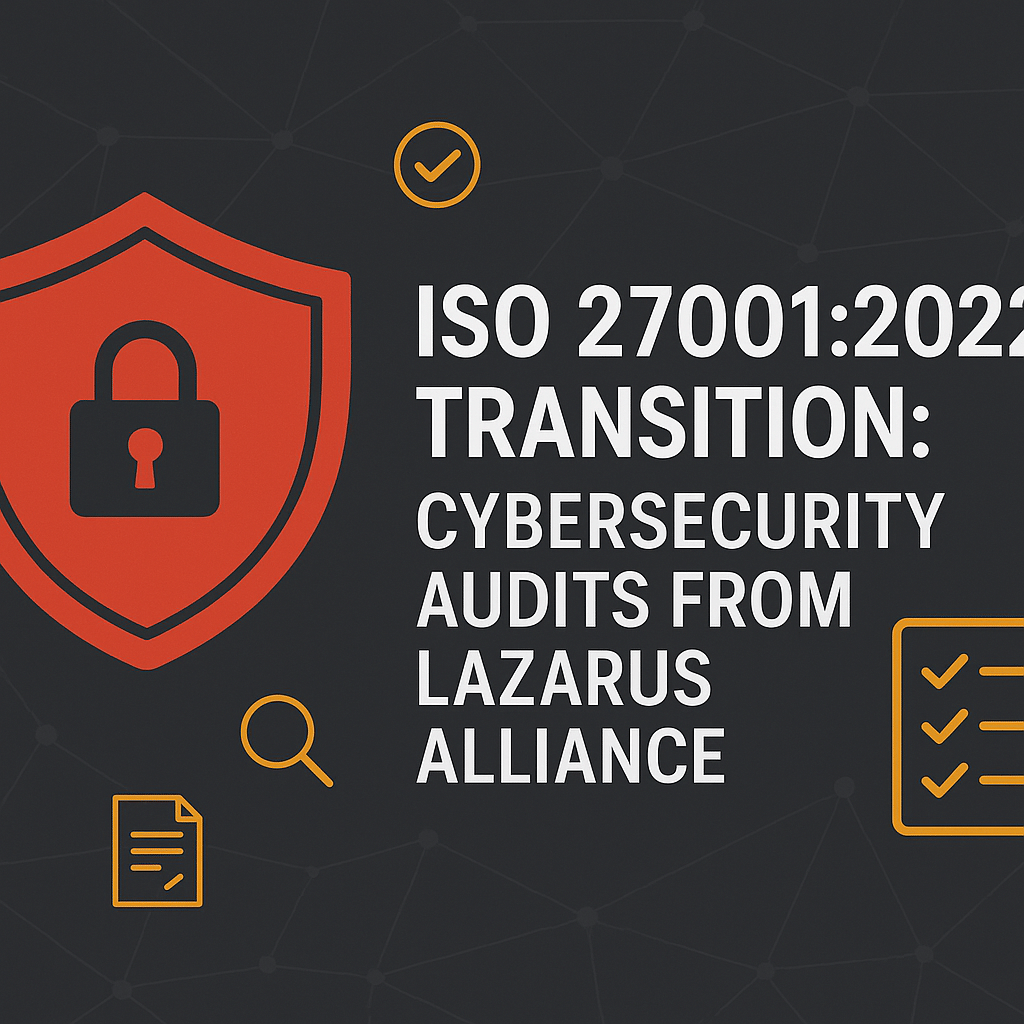ISO 27001:2022 Transition: Cybersecurity Audits from Lazarus Alliance