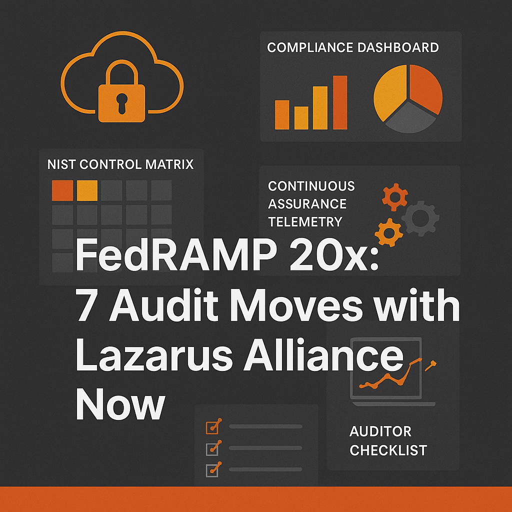 FedRAMP 20x: 7 Audit Moves with Lazarus Alliance Now