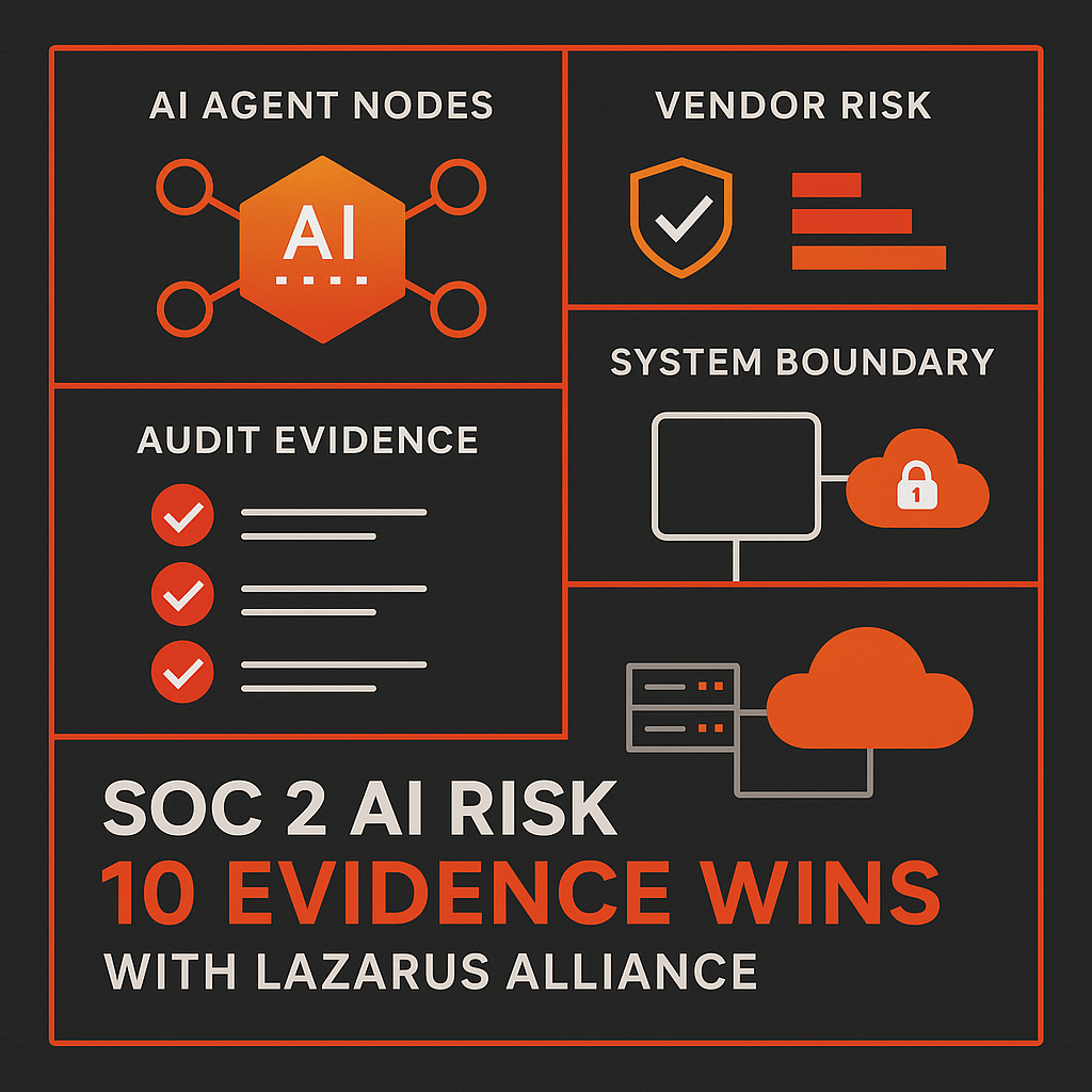 SOC 2 AI Risk: 10 Evidence Wins with Lazarus Alliance