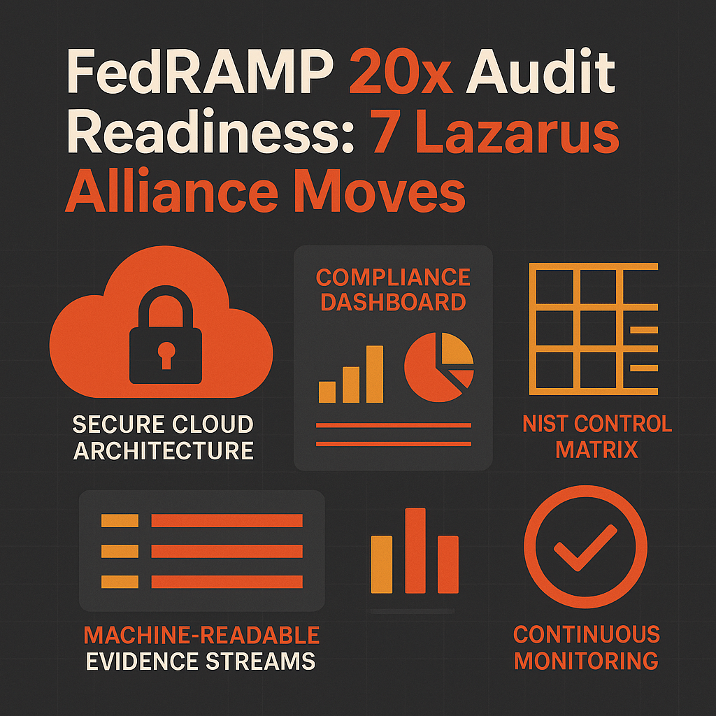 FedRAMP 20x Audit Readiness: 7 Lazarus Alliance Moves