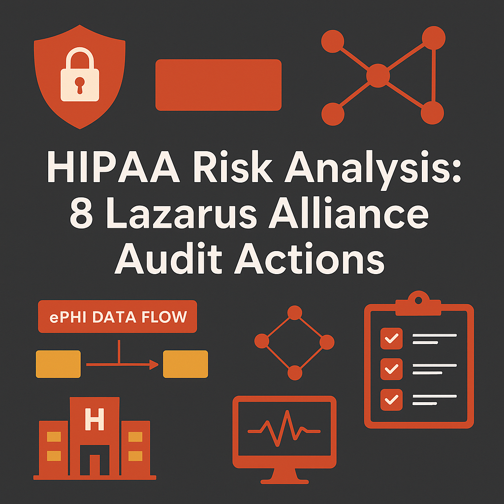 HIPAA Risk Analysis: 8 Lazarus Alliance Audit Actions