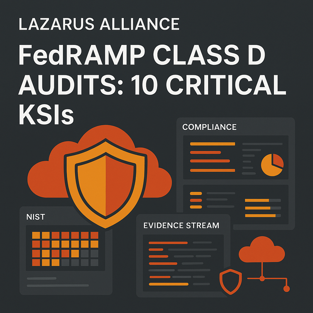 Lazarus Alliance FedRAMP Class D Audits: 10 Critical KSIs