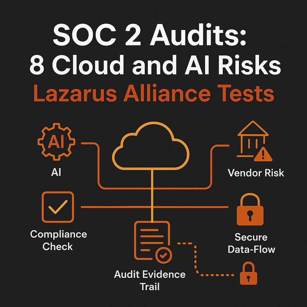 SOC 2 Audits: 8 Cloud and AI Risks Lazarus Alliance Tests